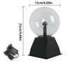 Plasma Ball 15 cm Magic Sphere Ball Light Touch and