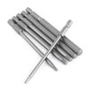 Hexagonal Screwdriver Bit Set 6 Pieces 100 mm Long H2.5