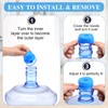 Reallnaive 8 Pcs 3 and 5 Gallon Jug Cap Reusable