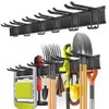 PIYILO Garage Tool Organizer Wall Mount with 48 inches Rails