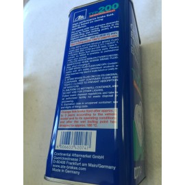 ATE Set of 3 ATE DOT 4 TYP 200 – Brake Fluid (High Boiling Point) - 706202