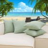 Home Brilliant Outdoor Throw Pillows for Patio Furniture Waterproof Decorative