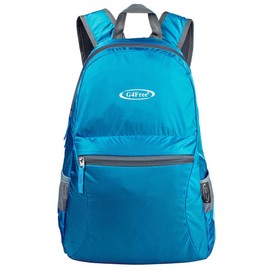 G4Free 20L Small Foldable Ultralight Waterproof Backpack for Camping Hiking Cycling Men Women, Sky Blue A, 20 Lang, Daypacks