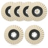 Swiffen 6 Pcs 5 Inch Wool Felt Stone Polishing Wheels