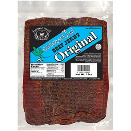 Buffalo Bills Original Western Cut Big Slab Beef Jerky (15 beef jerky slabs per bag)