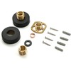 Matt Black Round Shower Mounting Kit – Bar Valve Fast