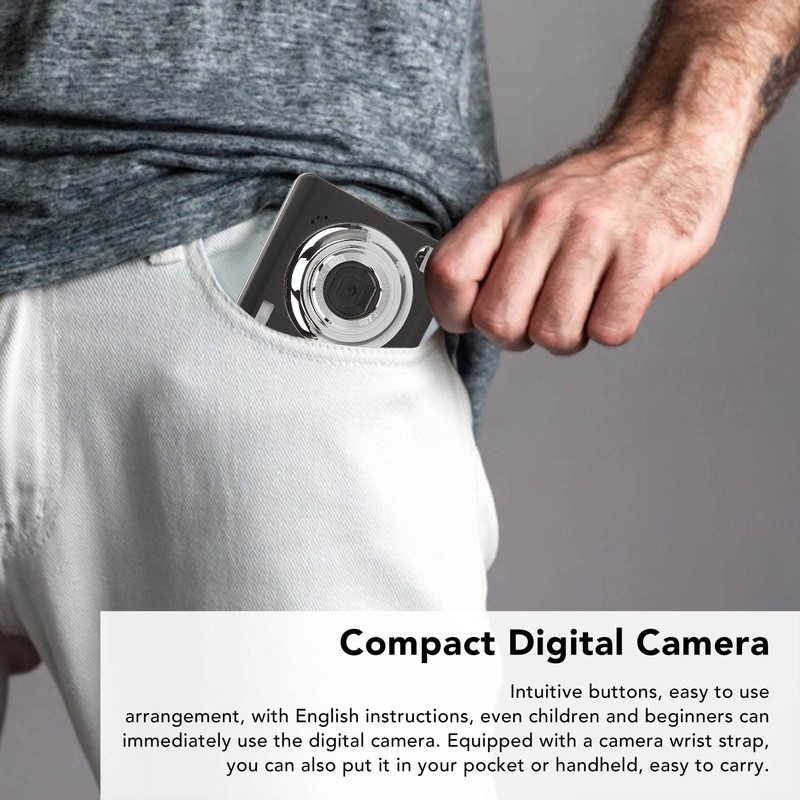Digital Camera, 3.0 Inch LCD 48MP 16X Zoom Video Camera
