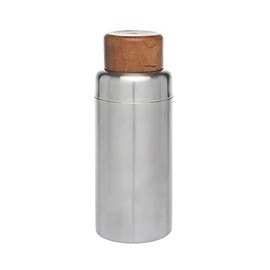 Godinger Silver Art Cocktail Shaker Wood Cover