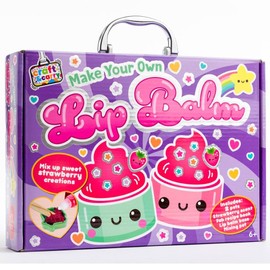 Bookoli - Make Your Own Lip Balm Craft and Carry Activity Kit - Making Kits for Girls - Arts and Crafts for Kids