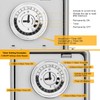 SURAIELEC Pool Timer, 24-Hour Cycle Mechanical Timer Switch, 40 AMP,