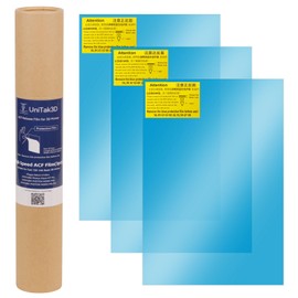 UniTak3D UniTak3D Photon Mono M5S/M5S Pro/M7 Pro/Saturn 3 Ultra ACF Release Film 10.1 Inch 3Pcs Fast FEP for High Speed Printing Suitable for ANYCUBIC Fast 12K 14K Resin 3D Printer-278x190(mm)