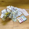REP Pink Bouquet Kitchen Cloth Light Pink Size: Approx. 11.8