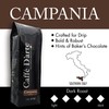 Caffe D'arte Campania Whole Bean Coffee, 1 Pound, Pack of
