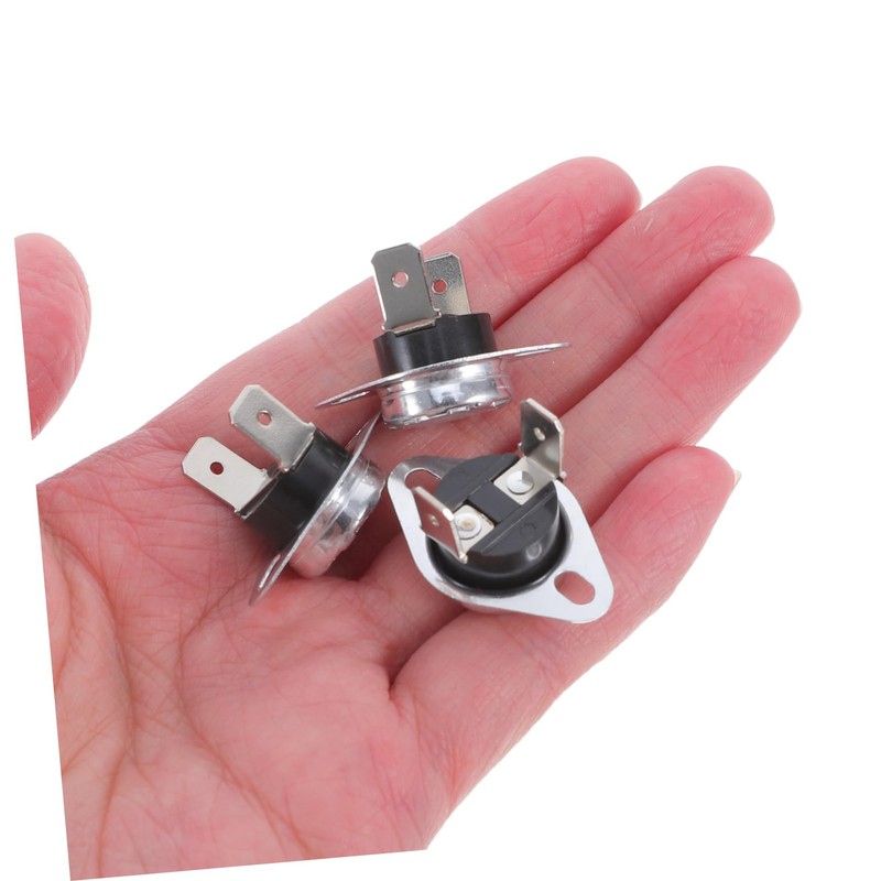 SHINEOFI 5pcs Temperature Control Switch for Heating Devices Automatic Reset