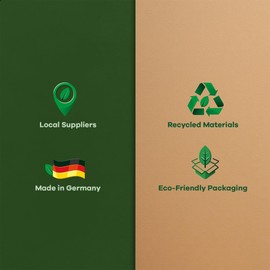 ScreenLeaf (2 Pack Screen Protector compatible with Watches (Circular, ø: 18 mm) [sustainable screen protection, clear, anti-scratch]