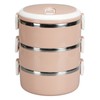 Portable 304 Stainless Steel Bento Lunch Box Thermal Cylinder Lunch