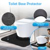 4 Pack Upgrade Toilet Mats for Bathroom U Shaped