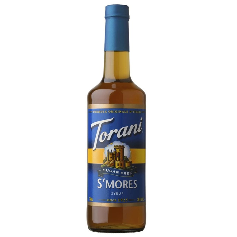 Torani Sugar Free S'mores Flavoring Syrup - 750 ml