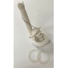 Flush Valve Assembly For One Piece Toilets with 2 Extra