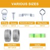 KURUI 303Pcs Picture Hanging Kit, Picture Hangers Assorted Kit with