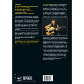 On Stage: 18 überraschend griffige Fingerstyle-Stücke für Zuhause und für die Bühne. Für akustische und E-Gitarre, verschiedene Schwierigkeitsgrade, Standard-Tuning, mit Tabulatur und Akkordsymbolen