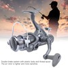 Spinning Reel 5 Bearing 5.1:1 Gear Ratio Dual Brake Fishing