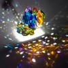 H&D HYALINE & DORA 38mm Crystal Suncatcher Glass Colorful Faceted