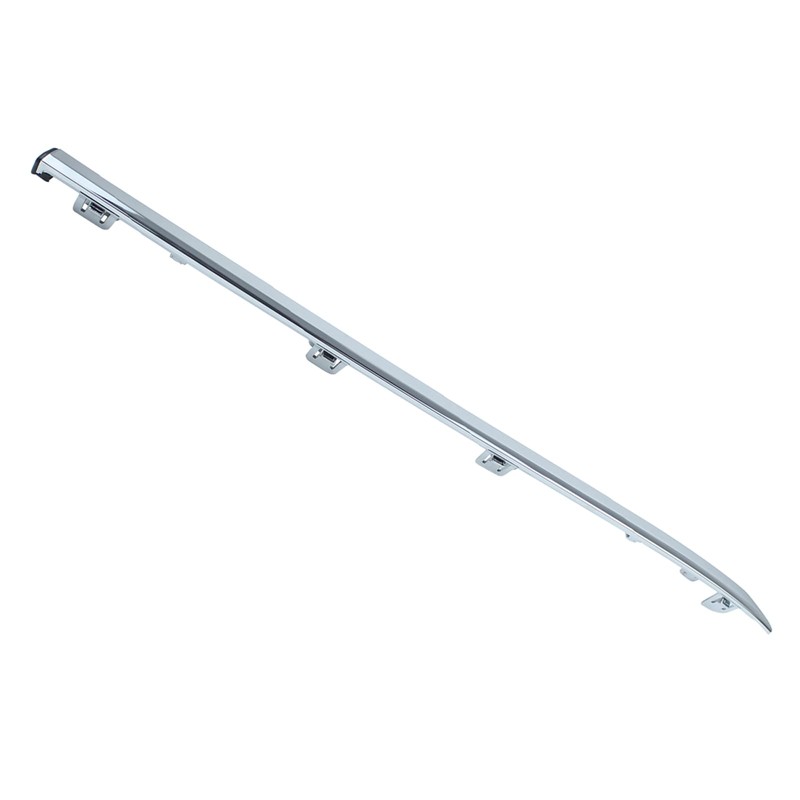 2Pcs Chrome Rear Left and Right Side Bumper Fascia Molding