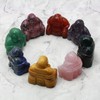 Howlite Sitting Buddha Statue