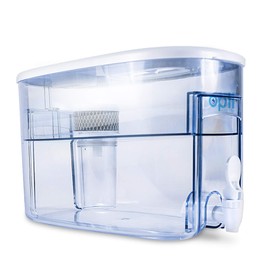 Alkaline Water Filter Pitcher OPTI Chill Refrigerator Filter Purification Water Unit Dispenser Naturally Enhances Alkalinity up to pH-9.0 Removes up to 99.99% of Harmful Contaminants and Free Radicals