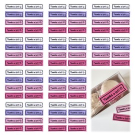 Thank You Stickers, 80 Stickers, Thank You Stickers, Free Trapping, Thank You, Gift Stickers, Mother's Day, Birthdays, Anniversaries, Work, Thank You Gift, Christmas Gift Stickers, Commercial Use,