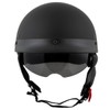 Milwaukee Helmets MPH9718DOT Dot Approved Matte Black 'Momentum' Half Face
