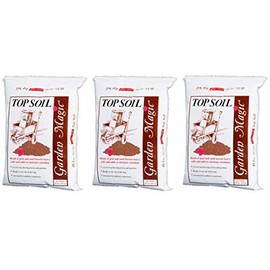 Michigan Peat 5540 Garden Magic Top Soil, 40-Pound (Three Pack)