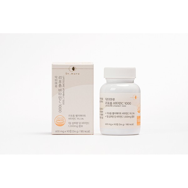 Dr. Maru [On Sale] Dr. Maru Liposome Vitamin C 1000, 4 boxes (360 tablets) - 9% additional discount / 닥터마루 [온세일]닥터마루 리포좀 비타민C 1000, 4박스(360정)-9%추가할인