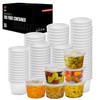 SQUATZ BPA-Free 16 oz Food Storage Containers with Lids –