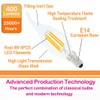 Lamsky E14 LED Bulb European Base 4W Dimmable 40W Equivalent,