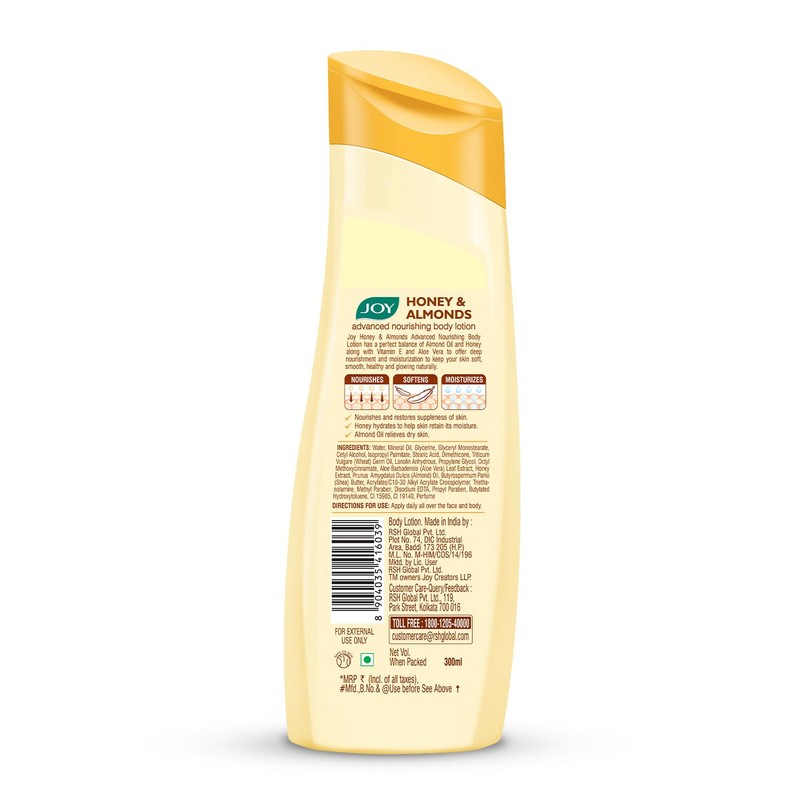 Joy Honey & Almonds Body Lotion 300ml
