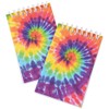 U.S. Toy Tie Dye Notebooks/8-Pc