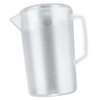 Water Pitcher PC Plastic High Temperature Resistance Frosted Kettle Mix