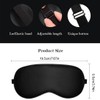 Pack of 2 Silk Sleep Mask, Soft Silk Sleeping Mask,
