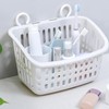 Aramox and Organized Hanging Shower Caddy, Plastic Draining Holes Multifunctional
