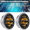 Qiilu 2pcs 12V 150W Super Tweeter Car 2 Inch Super
