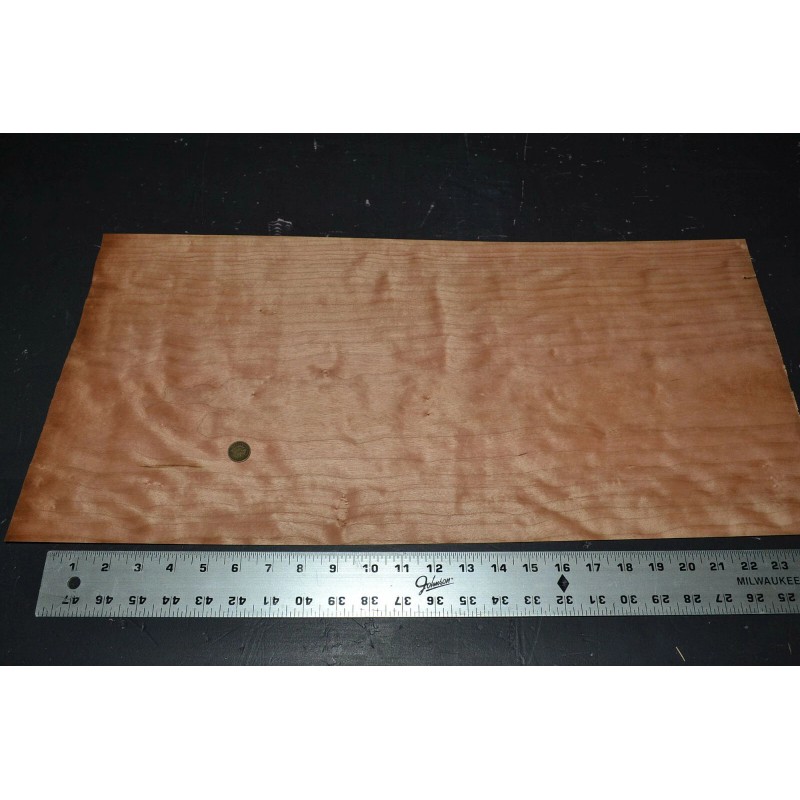 Unbranded Cherry Wood Veneer Sheet 12 x 24 inches 1/42nd