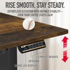 SHW 40-Inch Electric Height Adjustable Standing Desk with Drawer, Memory