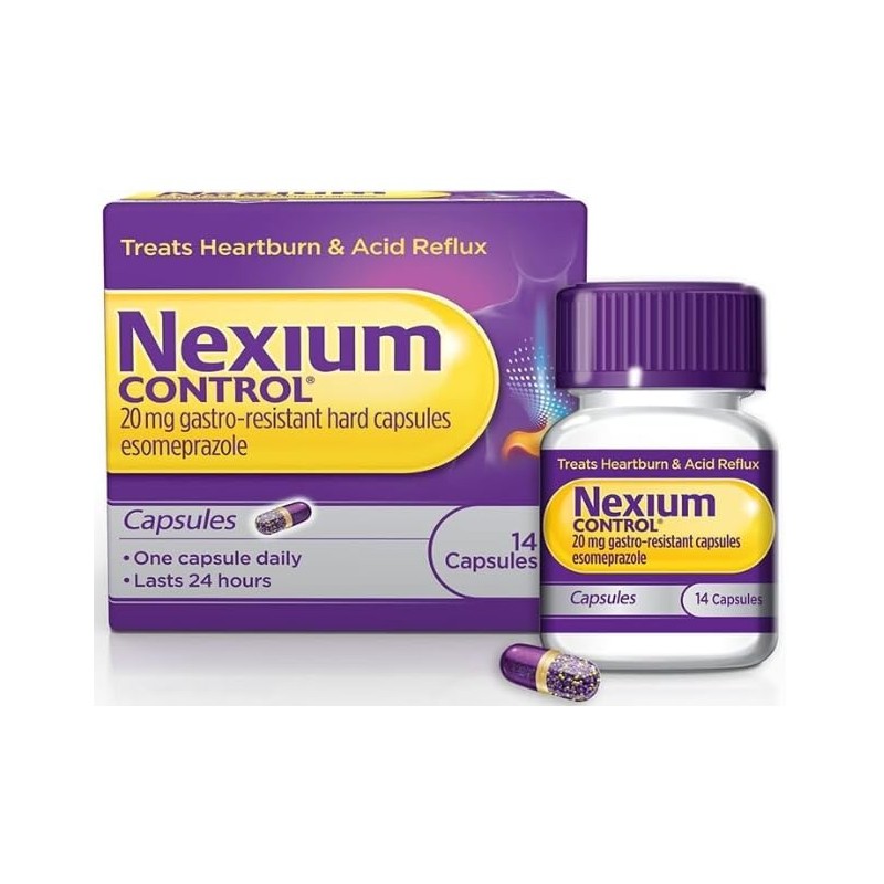 Generic NEXIUMM Control Heartburn and Acid Reflux Tablets | 14
