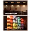 GOODEA.fun Puck Lights with Remote, 13 RGB Colors LED Under