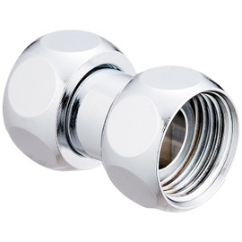 SANEI G1/2 T83-13 Plumbing Parts Adapter with Both Nuts Rotary Type with Gasket