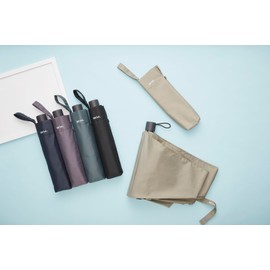 Waterfront U363-0778BK1-BH Folding Umbrella, Rain Umbrella, Large and Durable than 24.8 inches (63 cm), Classic Umbrella, Ribs, FRP Reinforced Ribs, Unisex, Large