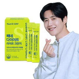 Nutri D Day Ppaene Diet Light Crunch 1 box 28 packets/ Prune, green tea, green grape flavor / 뉴트리디데이 빼네 다이어트 라이트 크런치 1박스 28포/ 푸룬,녹차,청포도맛