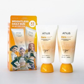 Anua Zero Cast Moisture Sun Cream 50ml Double Special / 아누아 제로캐스트 수분 선크림 50ml 더블기획
